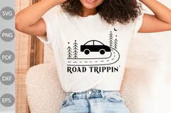 Road Trippin Home Sign Svg, Road Trip Svg, Adventure Tshirt Product Image 2