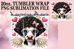 Magical Sublimation 20oz tumbler wrap, Valentines Product Image 1