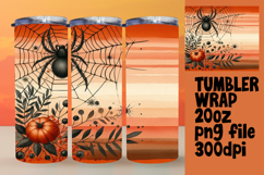 SOPHISTICATED 20oz Tumbler PNG , Halloween Product Image 1