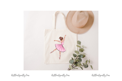 Pink Ballerina Clipart Product Image 4