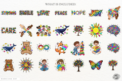 Cute Autism Element Clipart Product Image 4