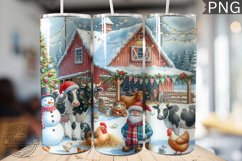 Farm Animals Tumbler Wrap - Christmas Tumbler Design Product Image 1