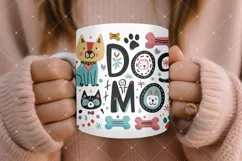 Dog Mum Mug Wrap Dog Lovers Mug Wrap Sublimation Product Image 18