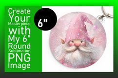 Enchanted Gnome Circle Design Sublimation PNG Product Image 1