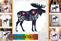 RADIANT Tote Bag Gift Ideas PNG, Flower Animals Product Image 1