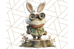 Tiny Explorers Clipart PNG, Animal Adventure PNG Product Image 2