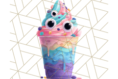 Halloween Drink Clipart PNG, Spooky Cute Beverage Art Product Image 2