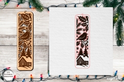 Winter Bookmark Laser Cut | Glowforge | SVG Product Image 2