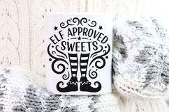 Elf Approved Sweets Svg, Christmas Elf Svg, Elf Legs Svg. Product Image 9