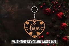Valentine Keychain Laser Cut I Keychain Laser Cut Product Image 1