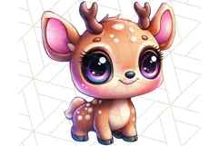 Farm Animals Kawaii Clipart PNG, Cute Barnyard Animal Product Image 2