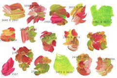 Trendy Lime abstract background Product Image 13