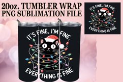 RADIANT SPIRITS 20oz TUMBLER WRAP, Xmas Product Image 1