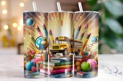 School Bus Tumbler Wrap | Sublimation | Tumblers Product Image 1