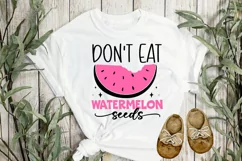 Don't eat watermelon seeds SVG Design, Pregnancy SVG Design Product Image 2
