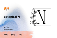 Botanical Monogram Product Image 1