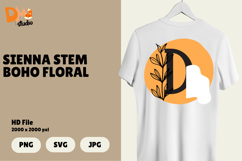 Sienna Stem Boho Floral Monogram Product Image 1
