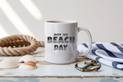 Waves Duo Font | Beach Summer Font for Kids | Ocean Sea Product Image 5