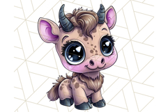 Safari Animals Clipart Png, Cute Kawaii Style for Crafts Product Image 2