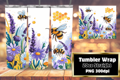 Personalized 20oz Artwork for Gifts , Bee Product Image 1