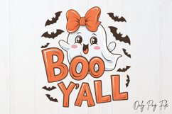 Funny Halloween Quotes Sublimation, Watercolor Clipart Product Image 1