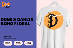 Dune &amp; Dahlia Boho Floral Monogram Product Image 1