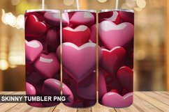 Valentine's Day Tumbler Design | Sublimation Wrap 20 Oz Product Image 1