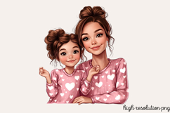 Mother Daughter Sublimation PNG Product Image 1
