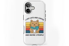 I Like Cats and Coffee and Maybe 3 People Product Image 4
