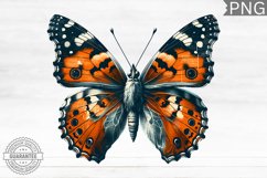 Halloween Butterfly Clipart - Halloween Sublimation PNG Product Image 1