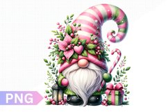 Christmas Gnome Sublimation, Clipart PNG Design Product Image 1
