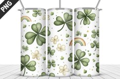 St Patrick&#039;s Day Tumbler Wrap| Sublimation Design Product Image 1
