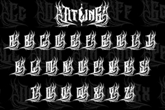 Heavytal - Heavy Metal Font Product Image 14