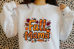 Fall Mama PNG | Autumn Sublimation Design for Moms Product Image 2