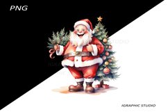 Funny Santa Claus Clipart, Christmas Clipart Product Image 1