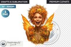 Fantasy Fairy Clipart, Ethereal Fairies, Woodland Fairy Product Image 1