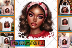 Playful TSHIRT Art Magic PNG, Love Girl Product Image 1