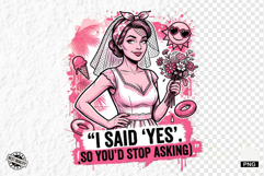 Summer Wedding Bride PNG Sublimation - Wedding PNG Product Image 1