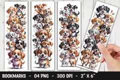 Cute Dog Bookmark Sublimation Product Image 1