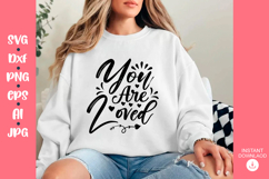 Love quotes SVG Design, Love SVG layered design Product Image 1