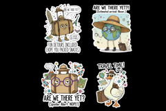 Sarcatic Travel Stickers Product Image 2