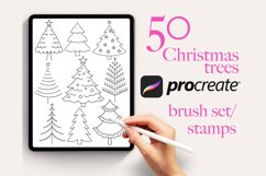 300 Pack Christmas Procreate Stamps Product Image 6