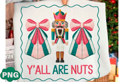 Faux Yarn Crochet Y&#039;all Are Nuts Nutcrac Product Image 1