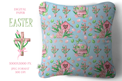 Easter traditions watercolor set. Happy Easter! Product Image 14