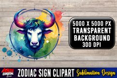 Zodiac Sign Clipart PNG| zodiac clipart #14 Product Image 1