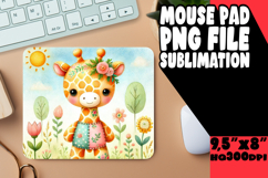 Cozy Mouse Pad Sublimation Ideas, Animals Product Image 1