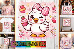 Cheerful TSHIRT Designs Magic PNG, Cute Goose Product Image 1