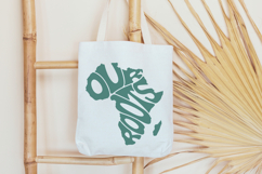 Africa Map Word Art SVG Our Roosts Typography, Digital Cut Product Image 2