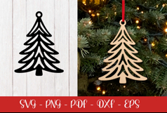 Christmas Decorations laser SVG PNG| 55 Designs Product Image 20