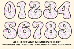 Cute Dinisaur Alphabet &amp; Numbers PNG - 300 DPI Clipart Product Image 5